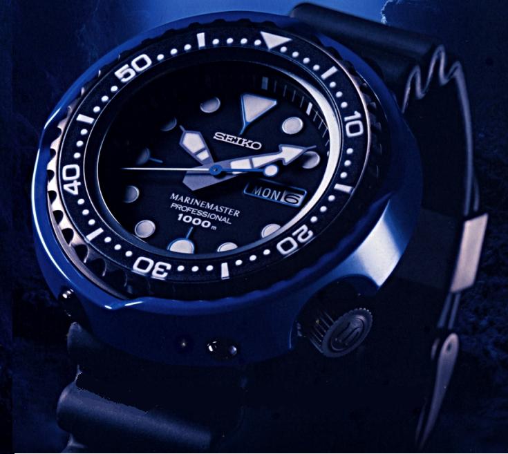 Модель Prospex MarineMaster Blue Ocean Diver от Seiko