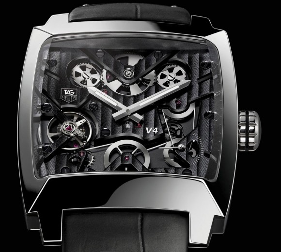 часы Monaco V4 Titanium 