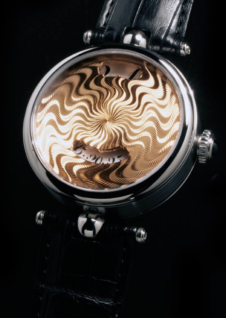 часы Montre à Guichet Guilloche Titanium часы Montre à Guichet Guilloche Titanium