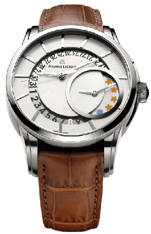 часы Pontos Décentrique GMT Stainless