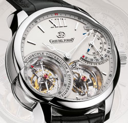 часы Quadruple Tourbillon