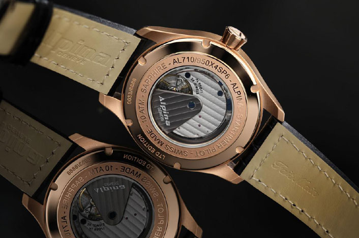 задняя сторона часов Alphina Startimer