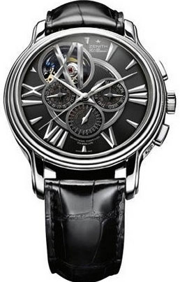  Zenith Academy Tourbillon Quantieme Perpetual Black Tie