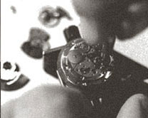 процесс сборки часов Armand Nicolet