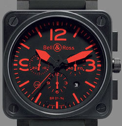 модель BR01-94 Chronographe Red