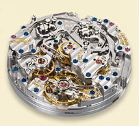 механизм Glashutte Original с ручным заводом
