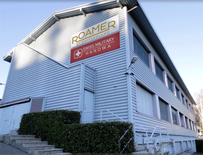мануфактура компании Roamer