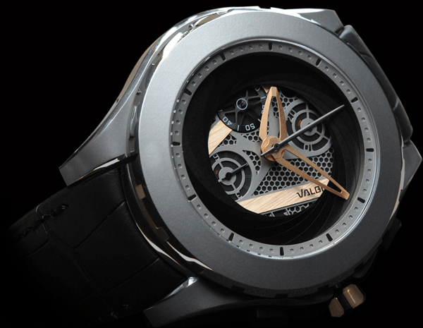 часы V.01 Titanium Red Gold от компании Valbray часы V.01 Titanium Red Gold от компании Valbray