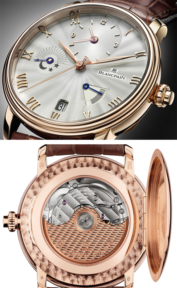 часы Blancpain Villeret Timezone 30 minutes Demi-Savonnette  