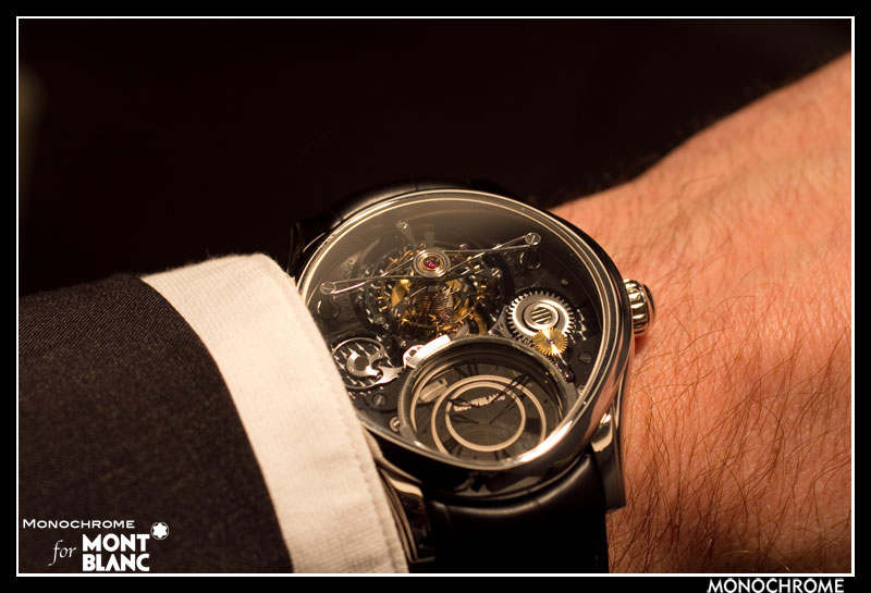 Швейцарские часы Montblanc Collection Villeret 1858 Tourbillon Bi-Cylindrique