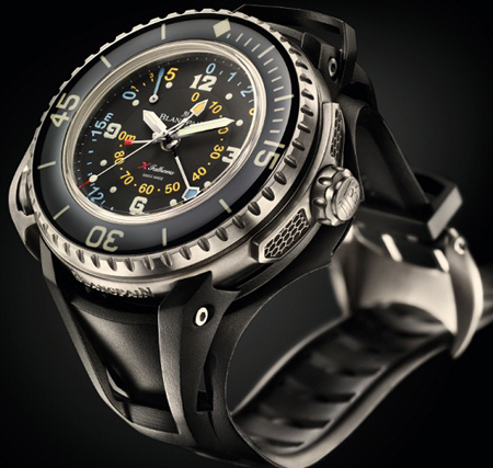 дайверские часы X Fathoms от компании Blancpain