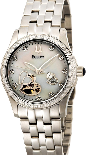 часы Diamond-Accented Automatic от Bulova