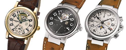 часы Heart Beat Day-Date, Heart Beat Retrograde и Highlife Moonphase Chrono
