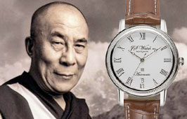 Далай-Лама и часы JS Watch co. Reykjavik