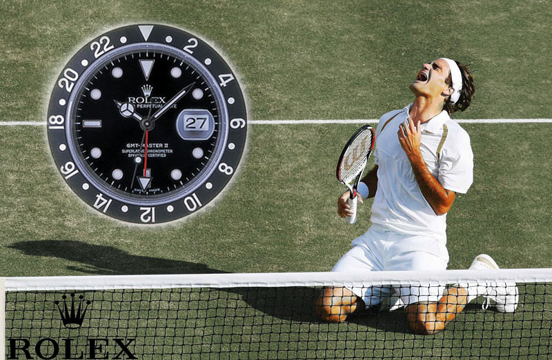 Rolex, Роджер Федерер и Уимблдон