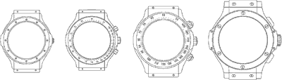 корпуса часов Hublot