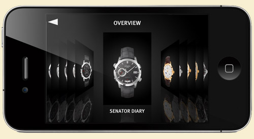iPone приложение «Senator Diary»