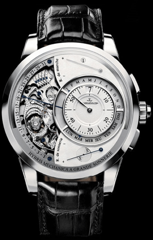 часы Jaeger LeCoultre Hybris Mechanica Grande Sonnerie