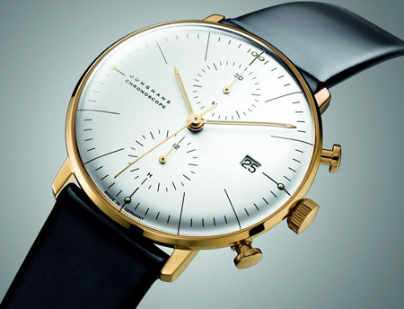 модель Max Bill Gold Chronoscope Anniversary