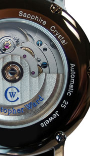задняя сторона часов Christopher Ward