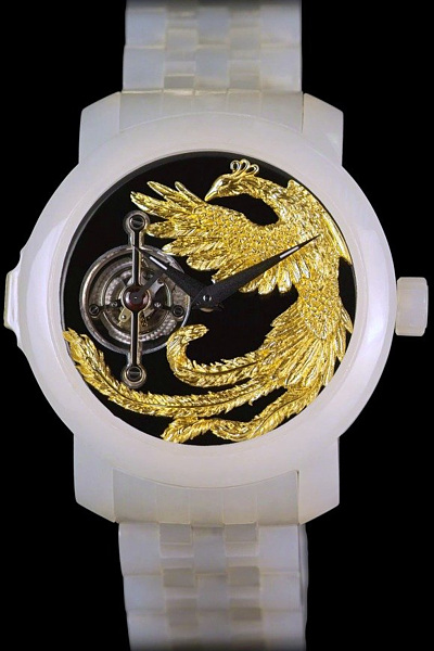 часы Mythos Tourbillon White Jade