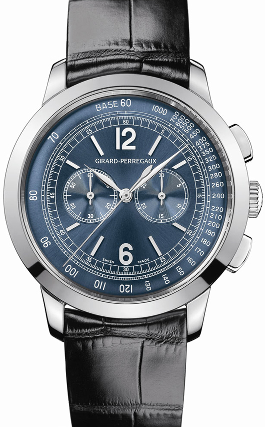 модель 1966 Chronographe Cadran Bleu от Girard-Perregaux