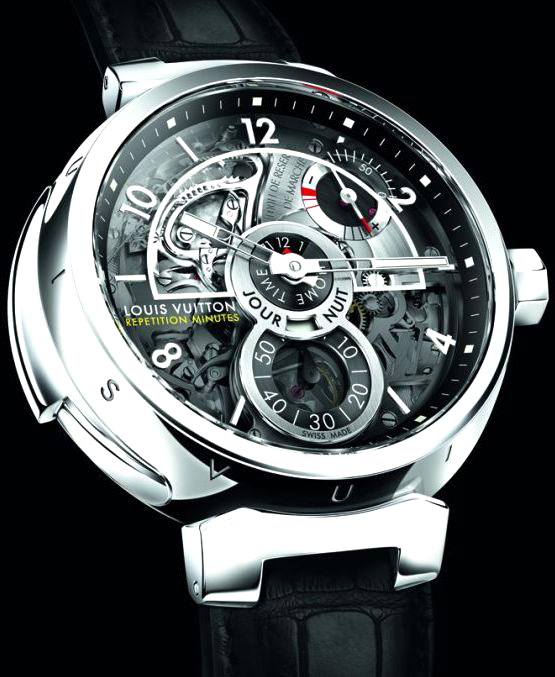 Часы Tambour Minute Repeater от Louis Vuitton