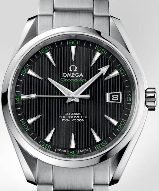 часы Seamaster Aqua Terra Co-Axial Golf Green