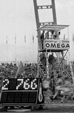 Omega официальный хронометрист Олимпийских игр 1932 года в Лос – Анджелесе