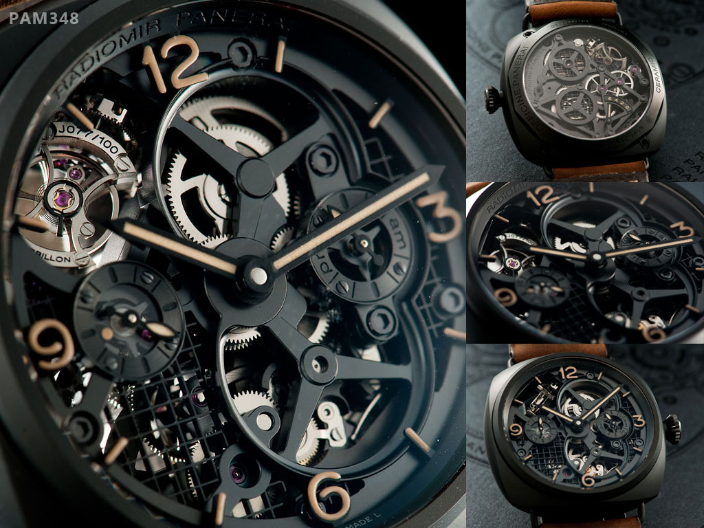  Radiomir Tourbillon GMT Ceramica (PAM 00348)