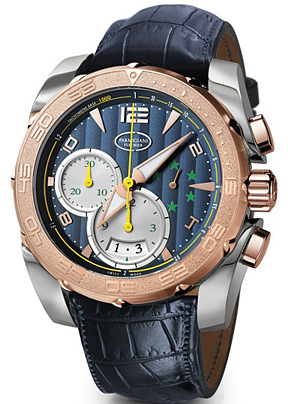 часы Parmigiani Fleurier Pershing "Confederacao Brasileira de Futebol" Chronograph 