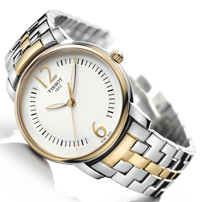 Модель Tissot Lady Round Bicolour