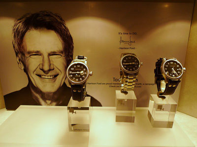 часы Hamilton Khaki Team Earth и Харисон Форд