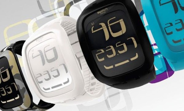 Сенсорные наручные часы Swatch
