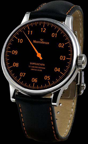 часы Einzeigeruhr от MeisterSinger