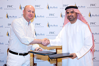 Часовая компания IWC становится спонсором команды Abu Dhabi Ocean Racing