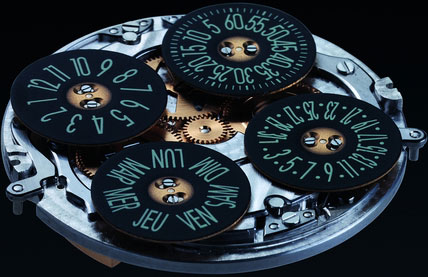 механизм часов Metiers d`Art Les Masques