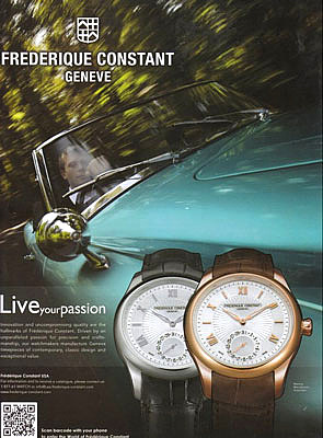 Frederique Constant предоставляет QR-код