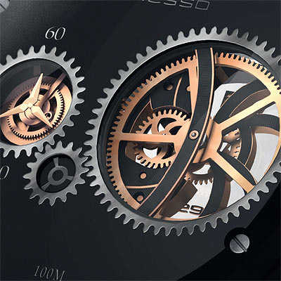 часы Gresso Grand Wind Skeleton