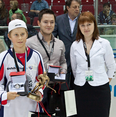 Bauer Tretyak Russia invite 2011 и часовая компания Tissot