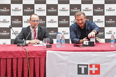 Bauer Tretyak Russia invite 2011 и часовая компания Tissot