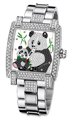 часы с пандами от Ulysse Nardin