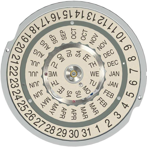годовой календарь часов Captain Winsor Annual Calendar Chronograph