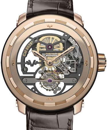 задняя сторона часов Twenty-8-Eight Skeleton Tourbillon