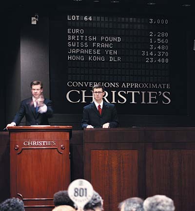 Новые рекорды аукционного дома Christie’s Новые рекорды аукционного дома Christie’s