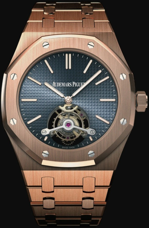 новые часы Extra-Thin Royal Oak Tourbillon от компании Audemars Piguet