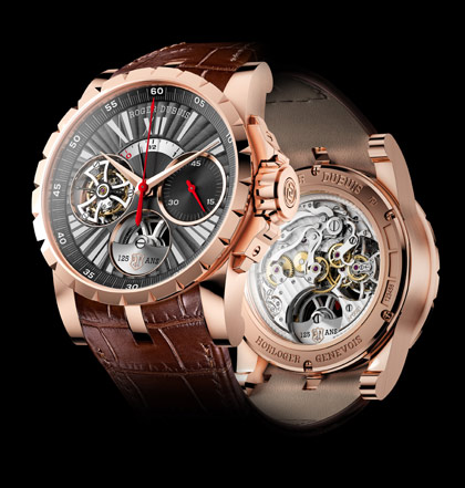 часы Excalibur Flying Tourbillon Chronograph