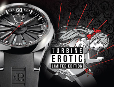 лимитированные часы Turbine Erotic от Perrelet