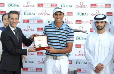 Рафаэль Кабрера-Белло - победитель турнира по гольфу Omega Dubai Desert Classic 2012