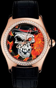 часы Corum Bubble Baron Samedi (Ref. 082.161.85_F101-VOOD)